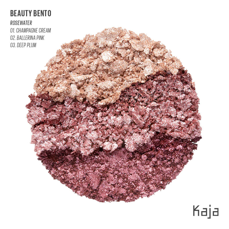 Beauty Bento Bouncy Shimmer Eyeshadow Trio | Rosewater