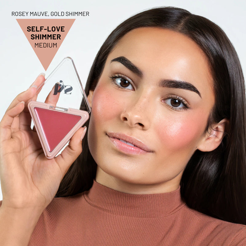 Mini Higher Standard Deluxe Cream Blush Trio