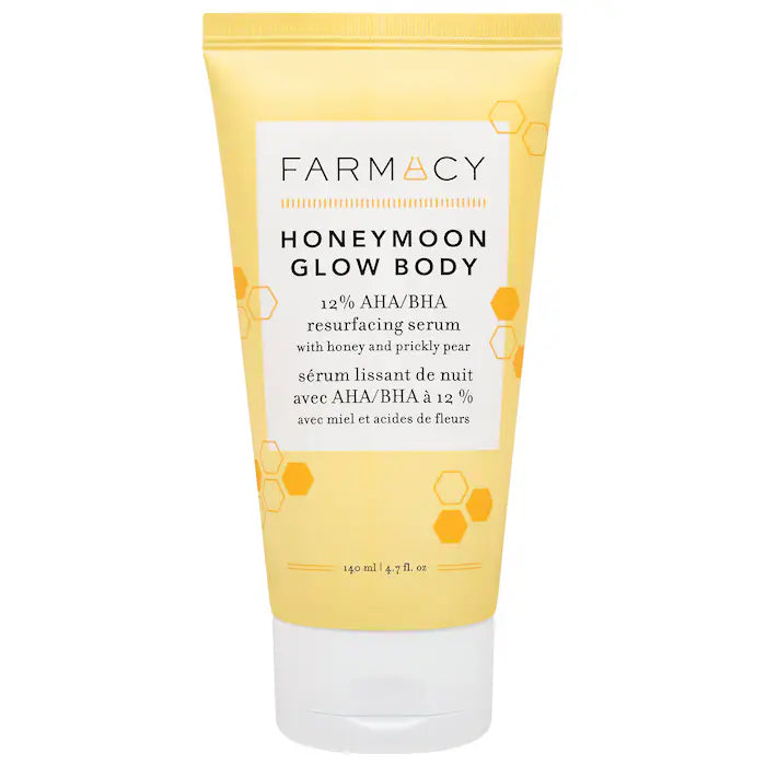 Honeymoon Glow Body 12% AHA/BHA Bump-Smoothing Night Serum