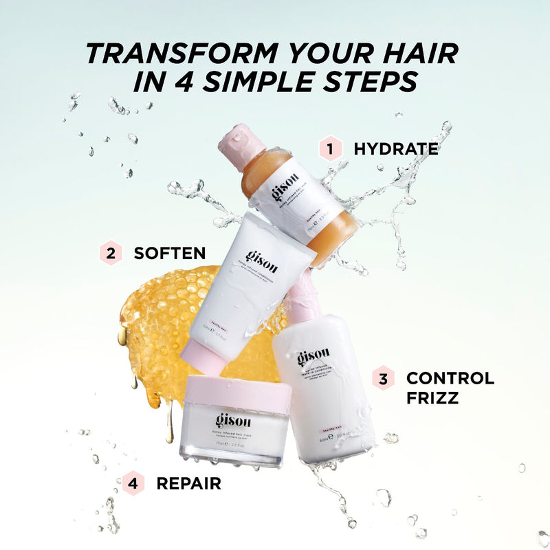 Honey Infused Hydrating Cleanse & Care Routine Hair Set