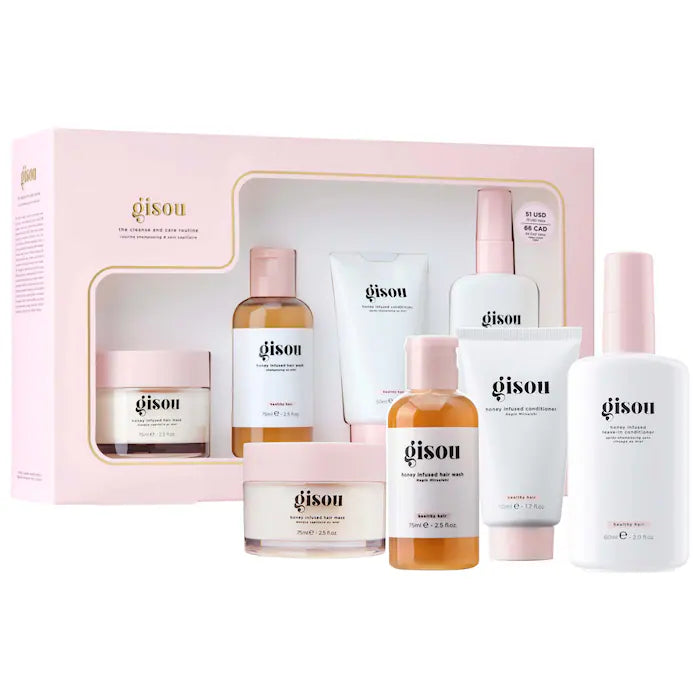 Honey Infused Hydrating Cleanse & Care Routine Hair Set