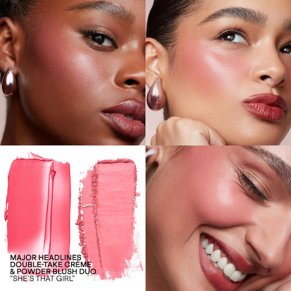 Preventa | Major Headlines Double-Take Crème & Powder Blush Duo - Mini